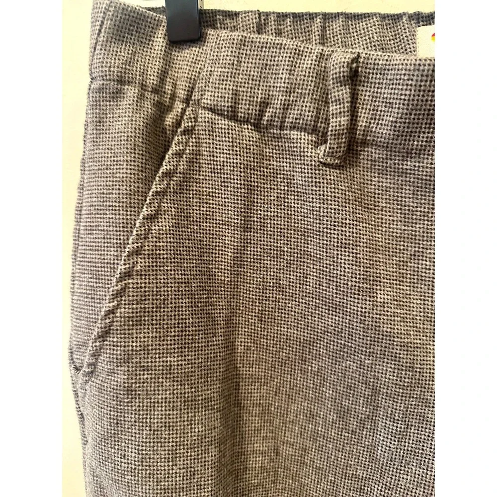 Marine Layer Saturday Slim Straight Houndstooth Chino Pants Sz S30 Classic $148